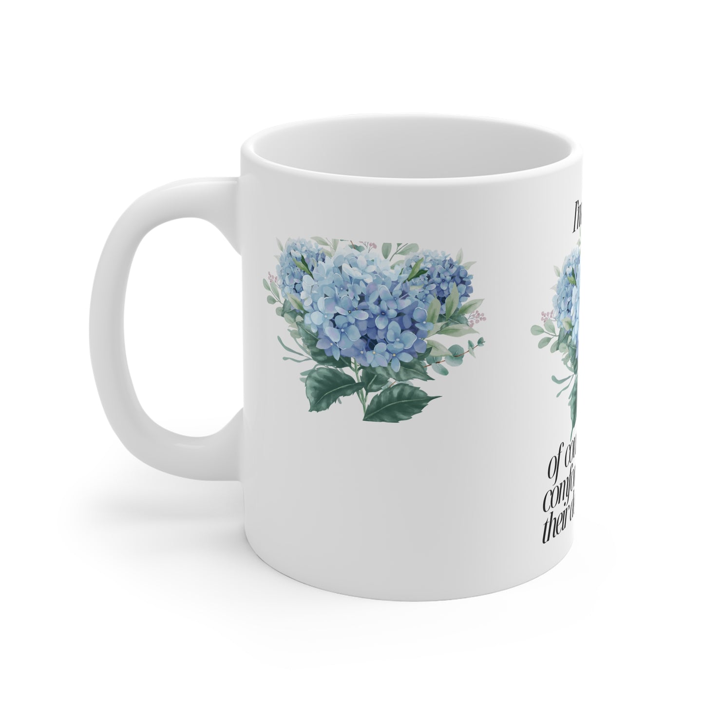 INFJ White FLORAL White Mug *