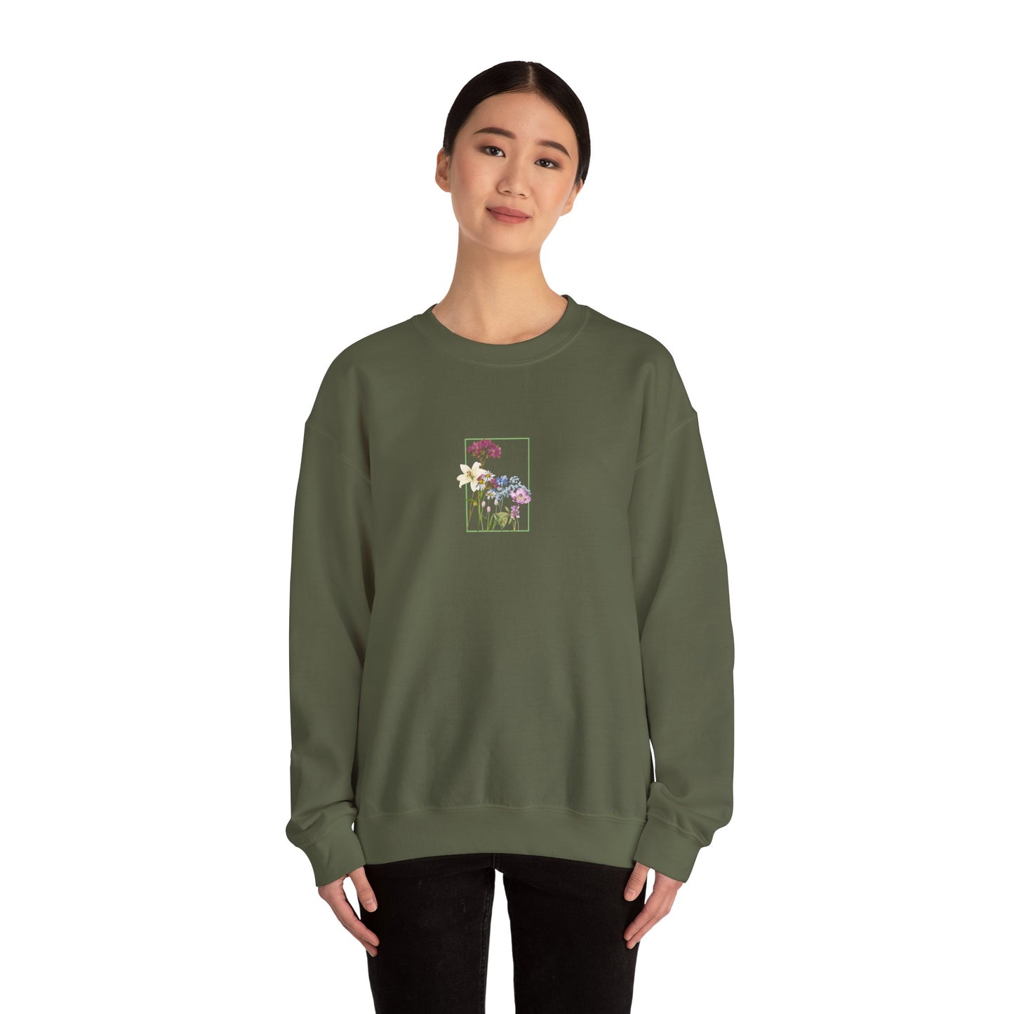 'TO EMBRACE CHANGE IS TO GROW' Crewneck Sweatshirt