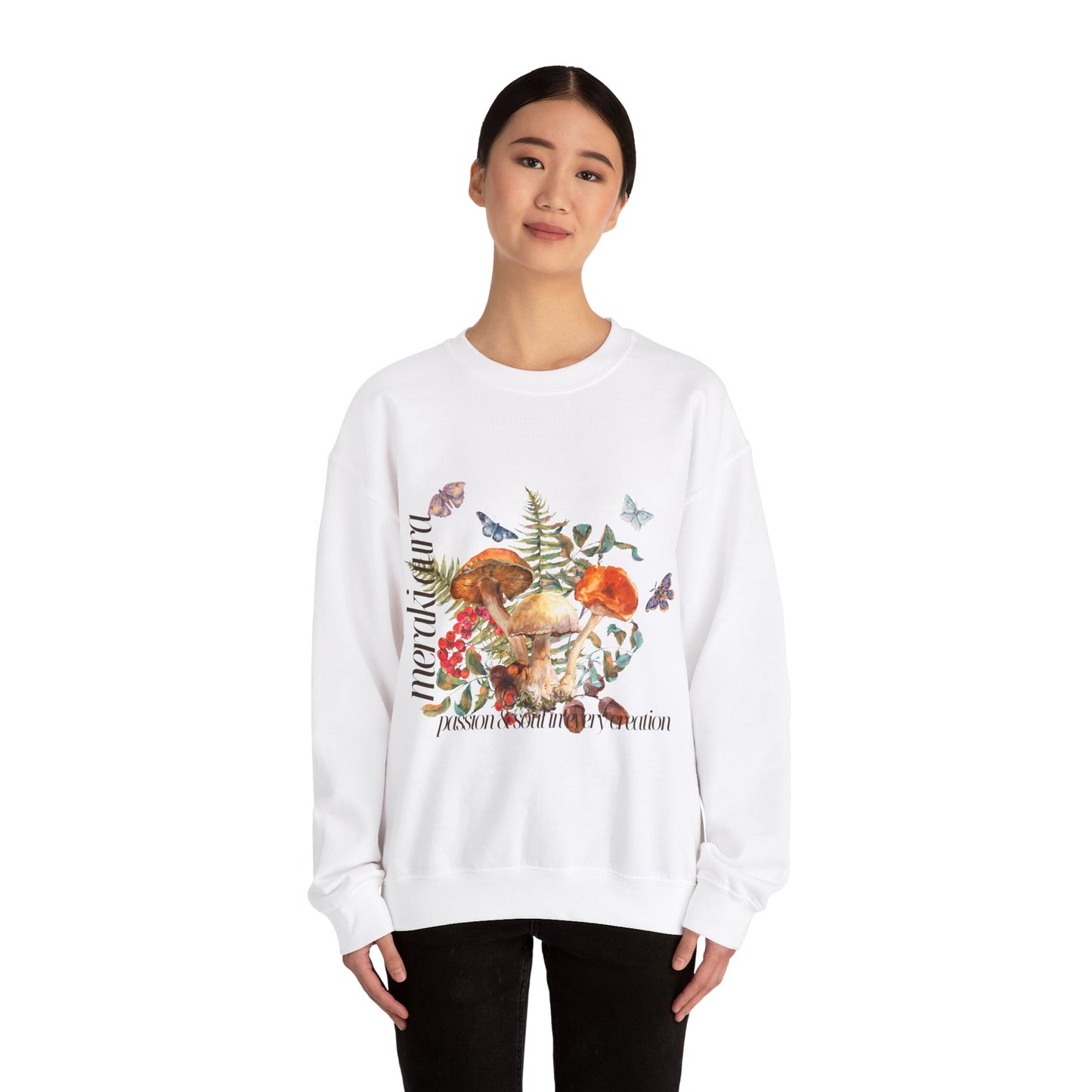 MERAKI AURA MUSHROOM Unisex Crewneck Sweatshirt