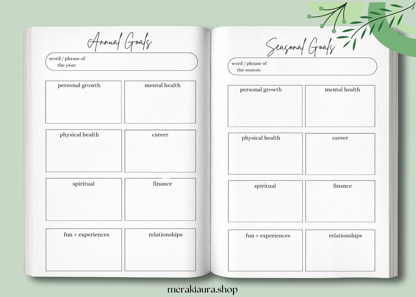 DIGITAL 2025 Planner