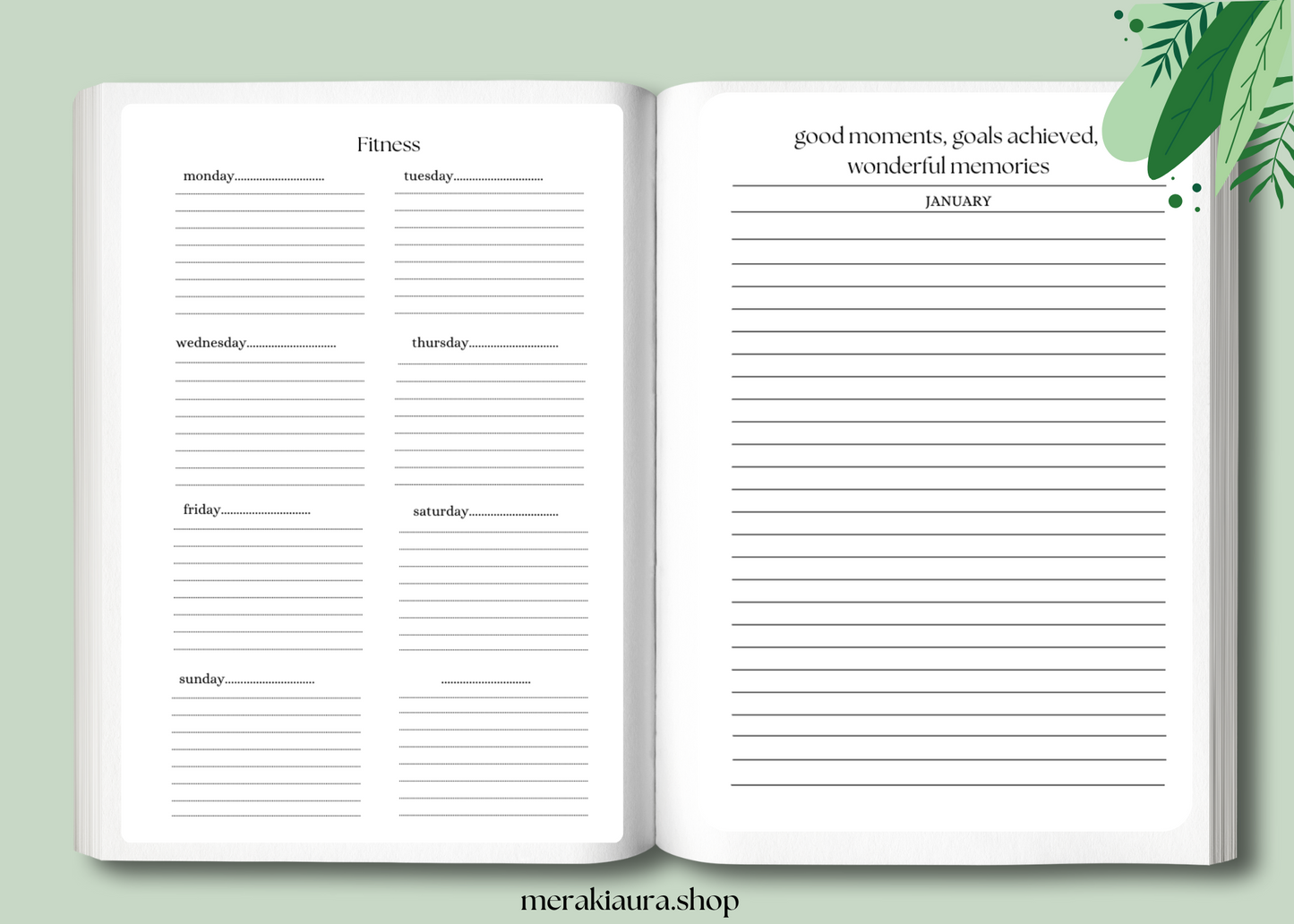 DIGITAL 2025 Planner