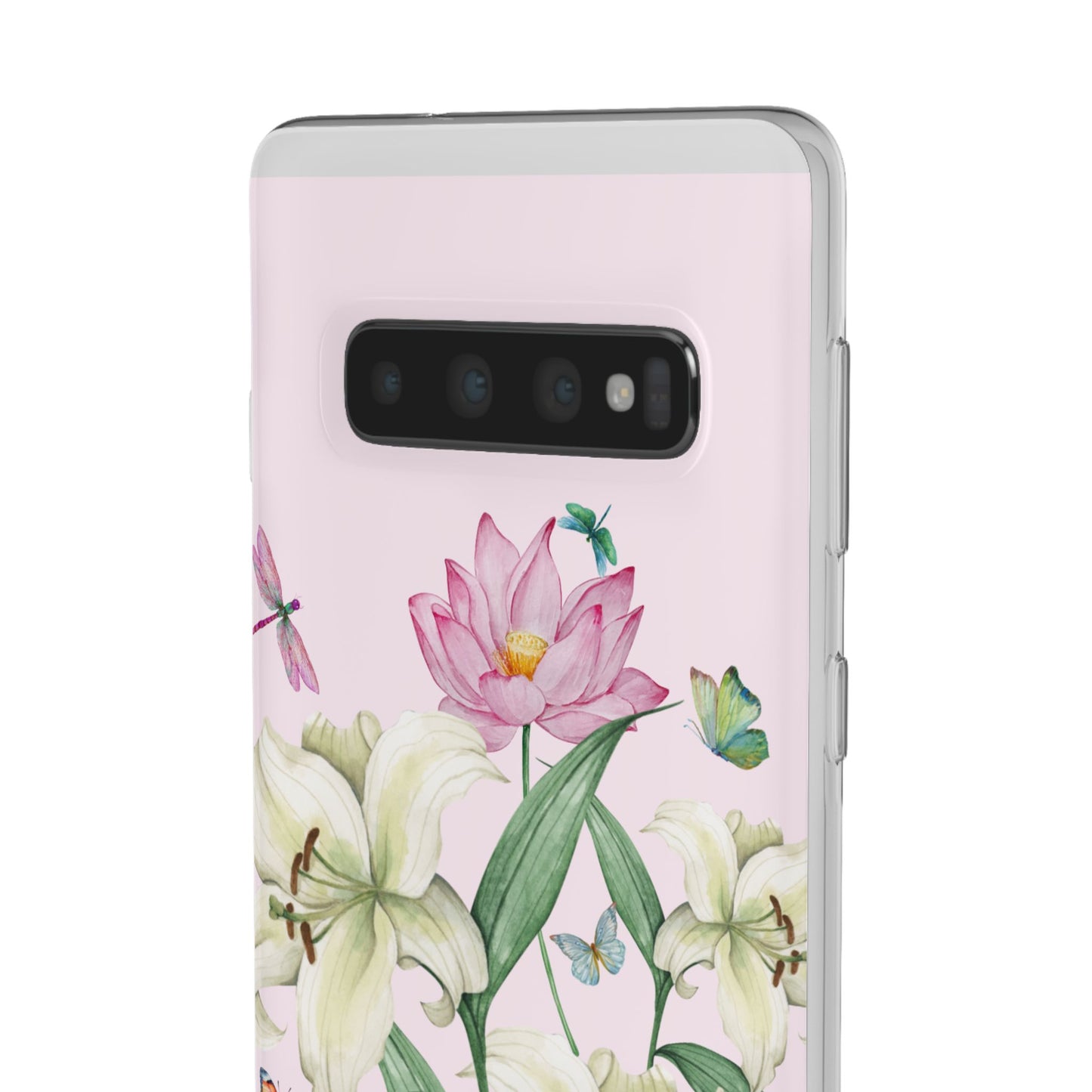 FLORAL Lilies Pink Flexi Cases