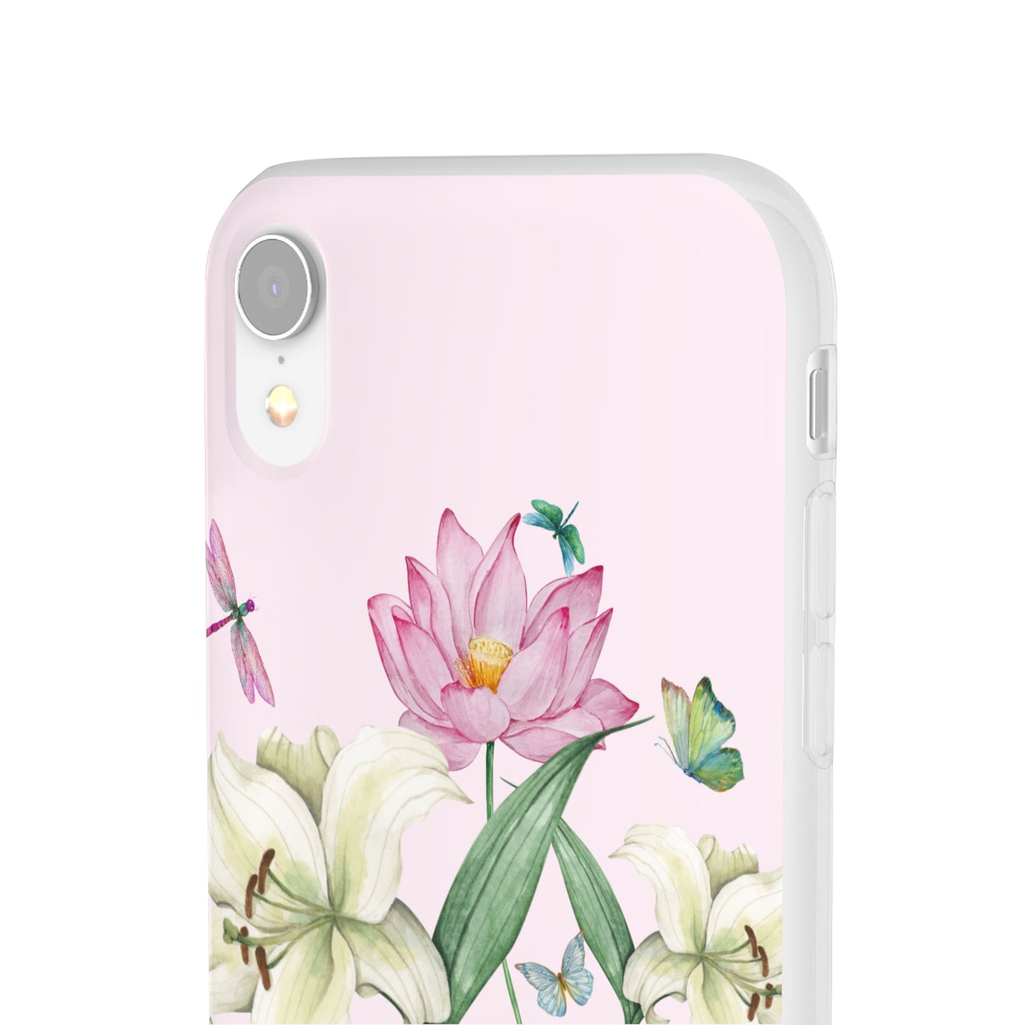 FLORAL Lilies Pink Flexi Cases