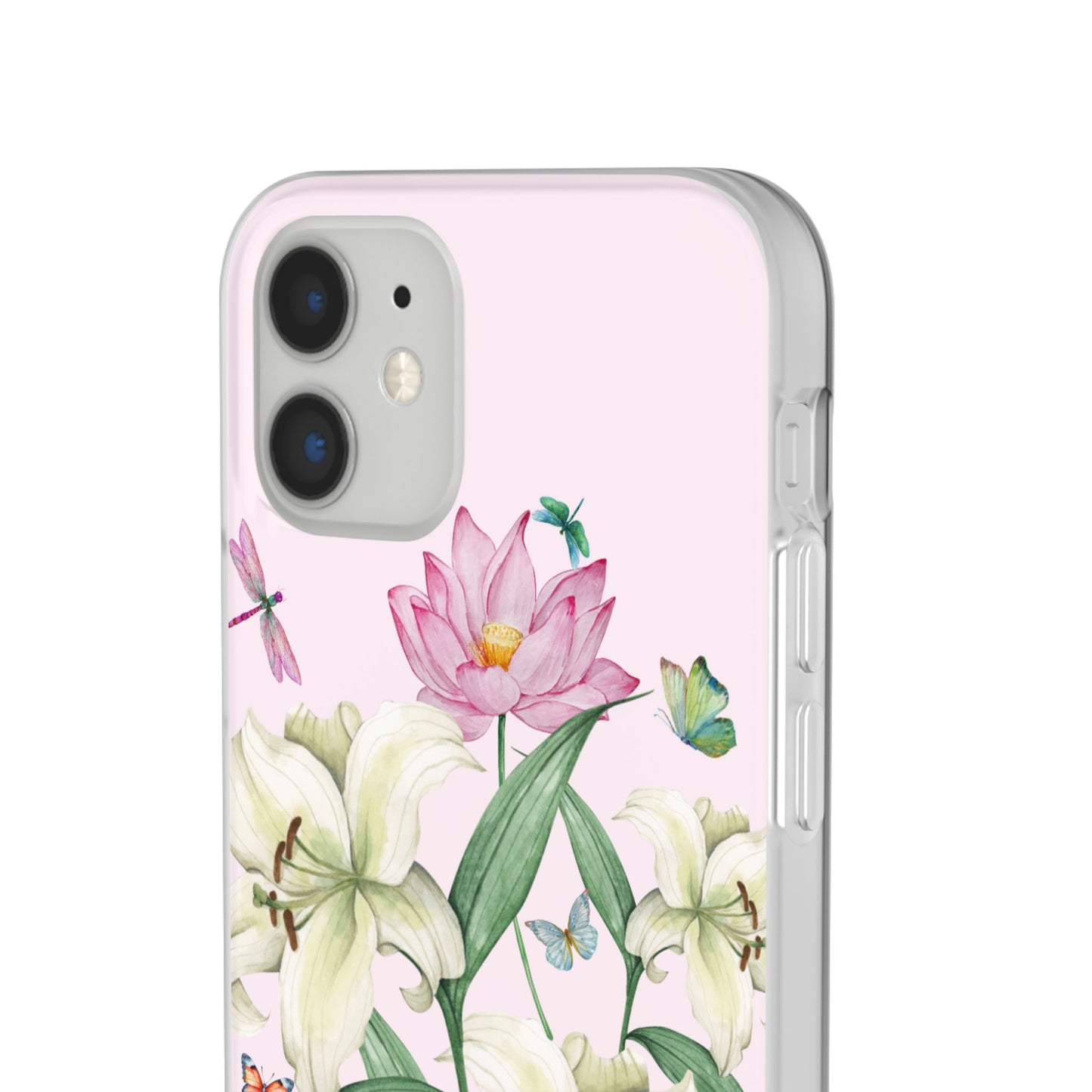 FLORAL Lilies Pink Flexi Cases