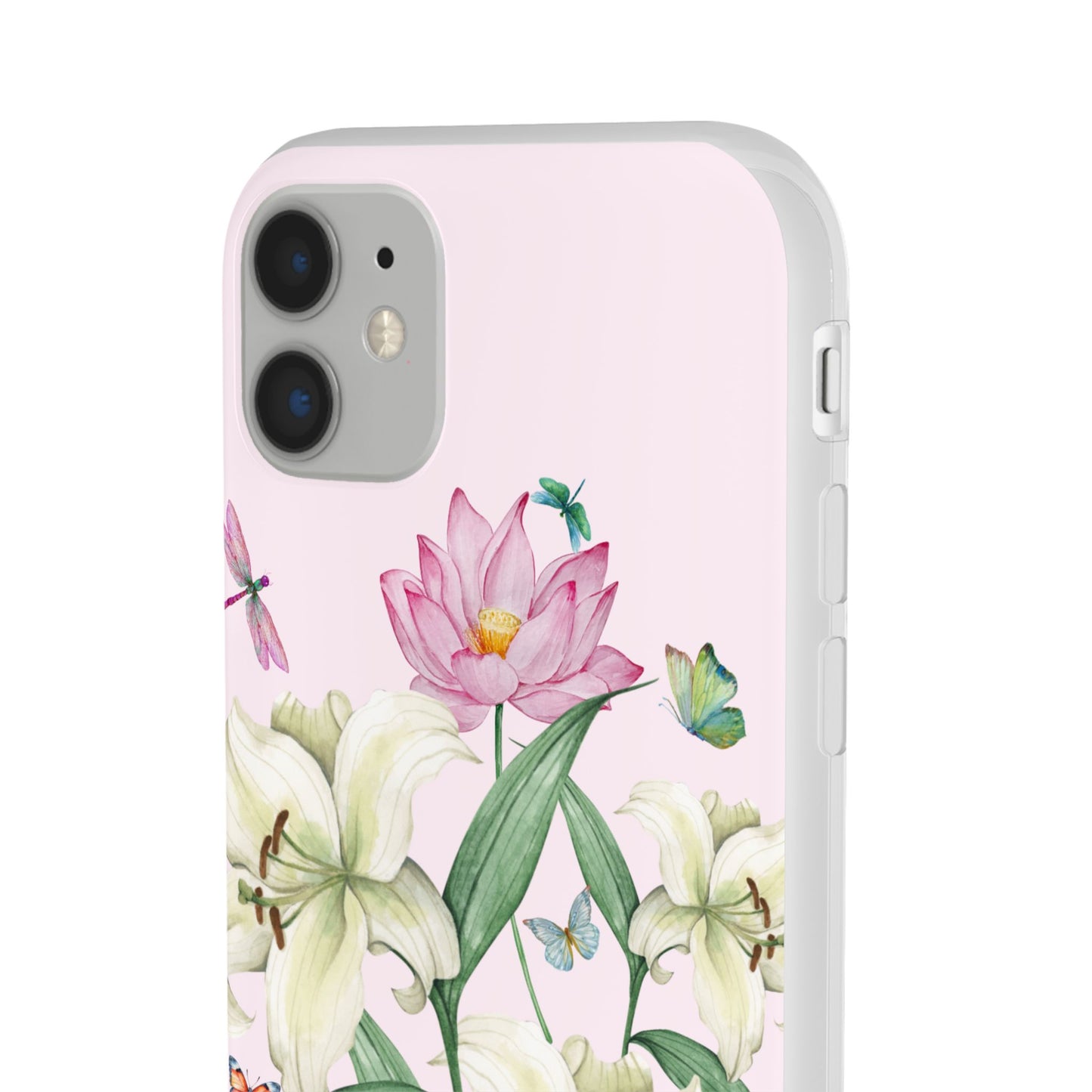 FLORAL Lilies Pink Flexi Cases