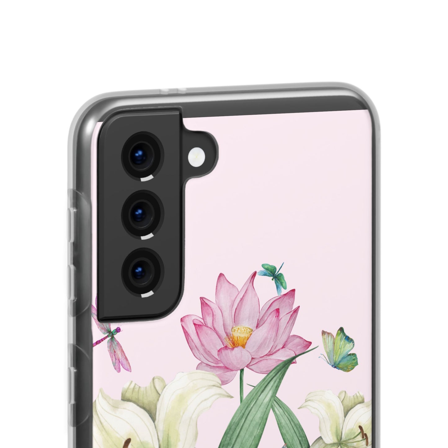 FLORAL Lilies Pink Flexi Cases