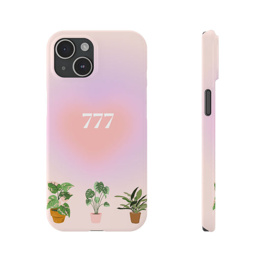 Aura and Plants 777 Phone Case Slim