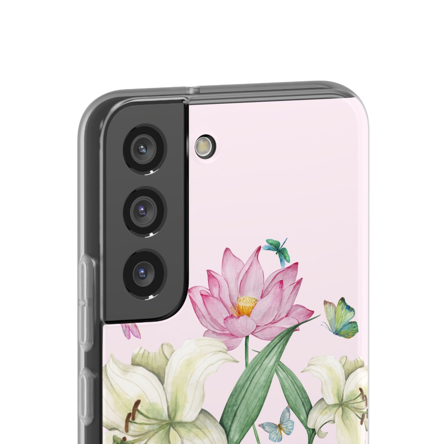 FLORAL Lilies Pink Flexi Cases