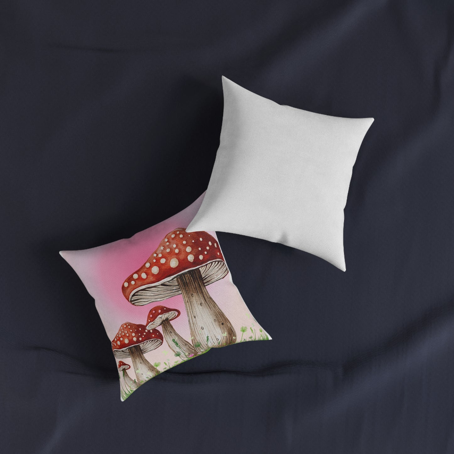 MUSHROOM Pink Aura Cushion