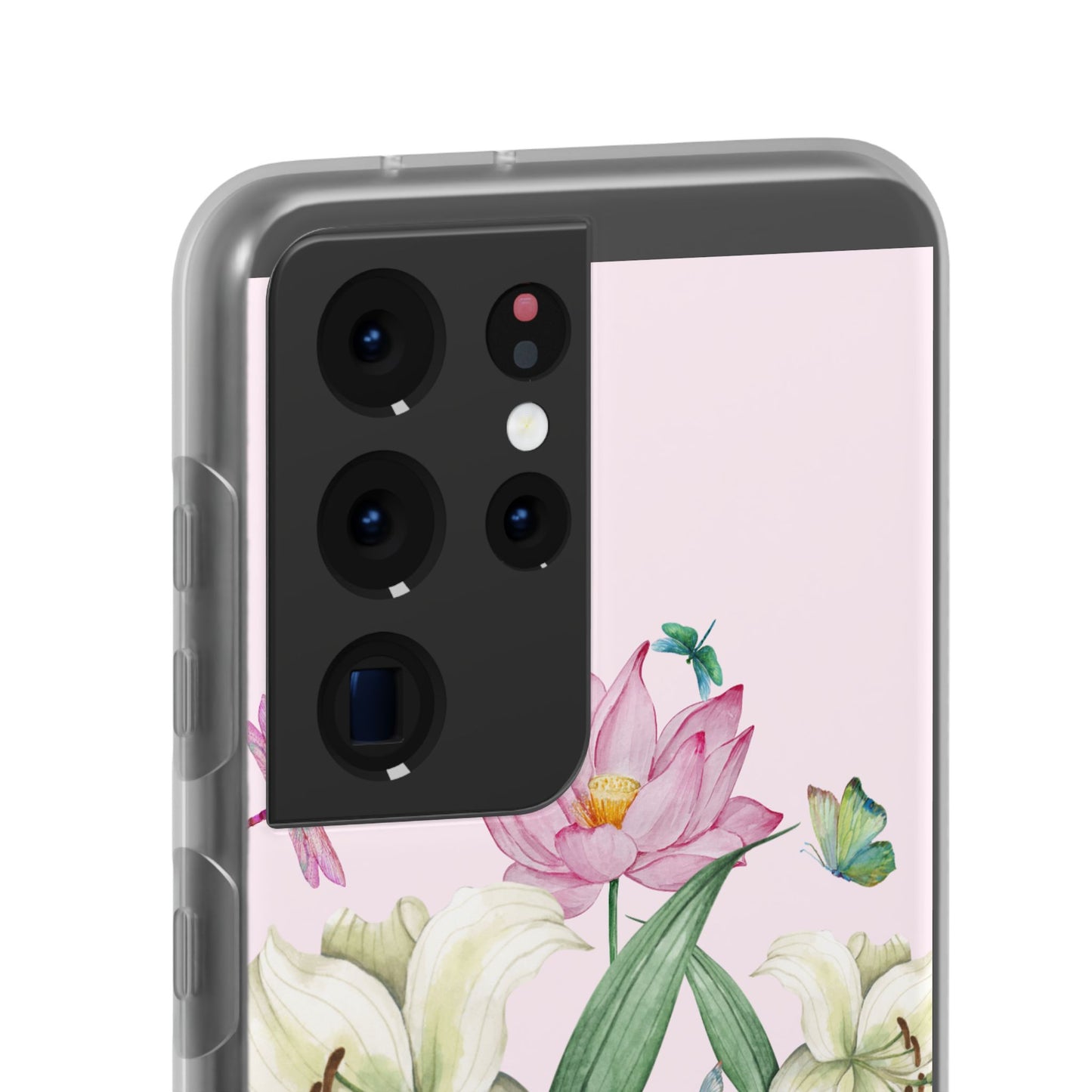 FLORAL Lilies Pink Flexi Cases