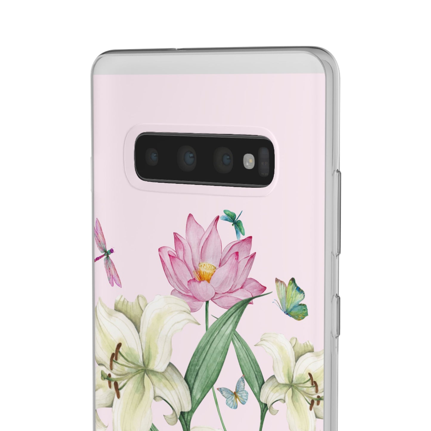 FLORAL Lilies Pink Flexi Cases